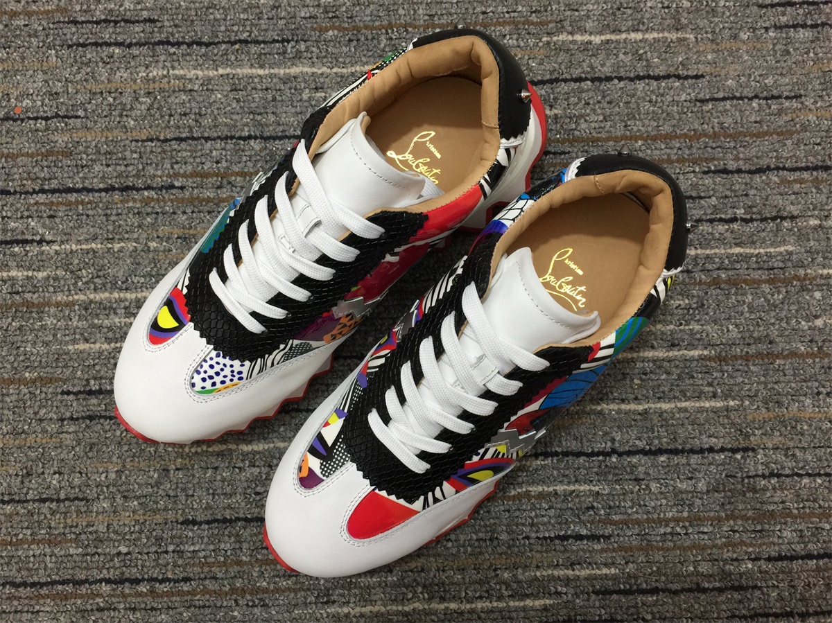 Men Women C*hristian L*ouboutin Top Sneakers