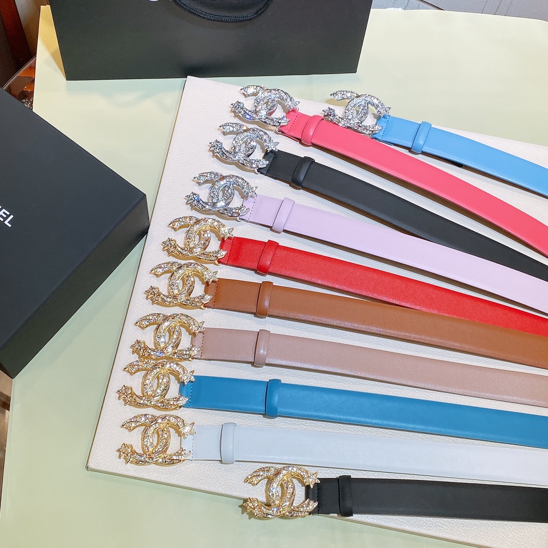 C*hanel Belts Top Quality 30MM