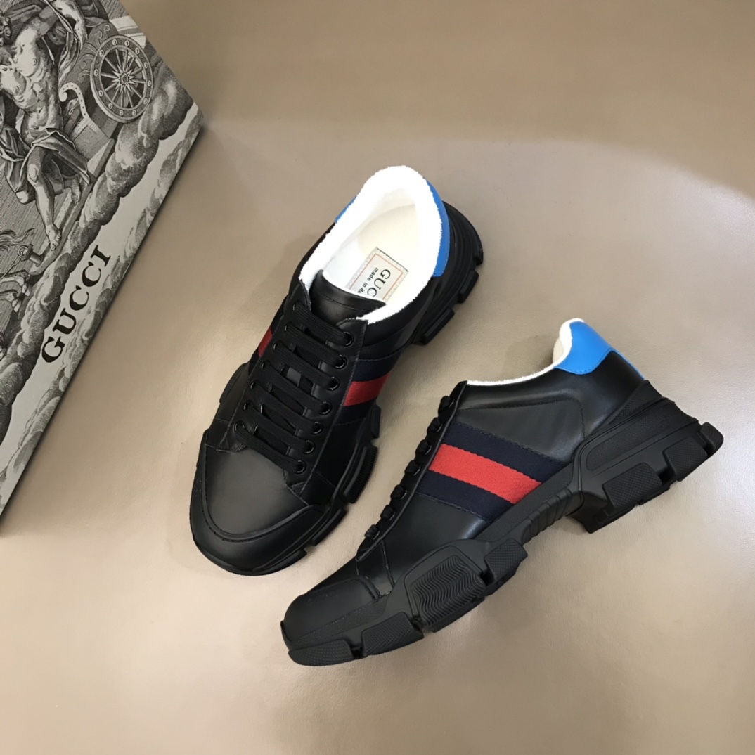 Men G*ucci Top Sneaker