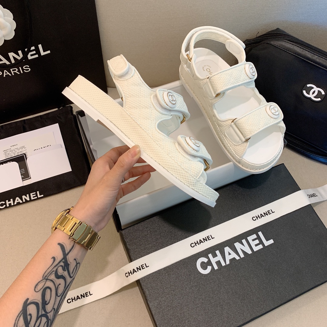 Women C*hanel Top Sandals