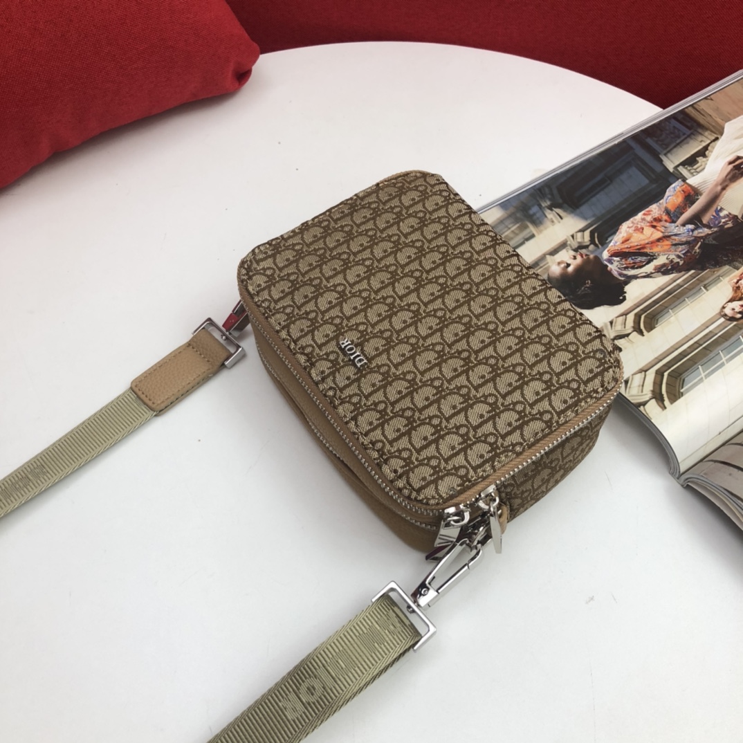 D*ior Top Bag 17*13*6.5cm