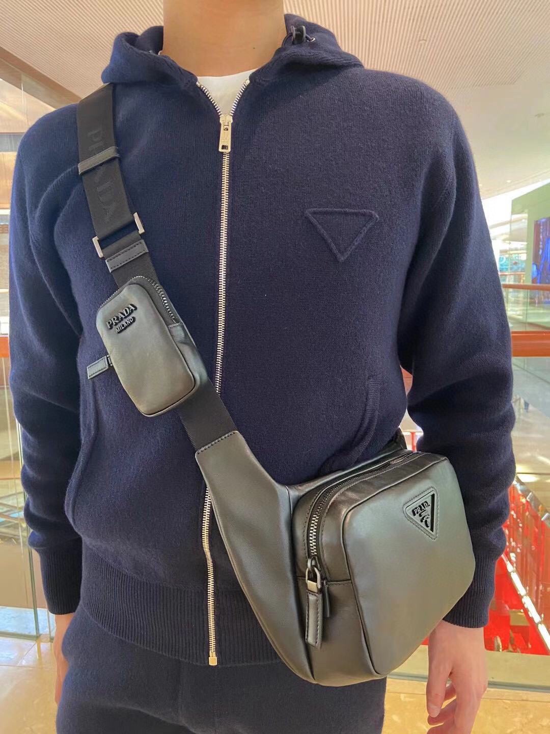 P*rada Top Bag 22*16.5*5cm