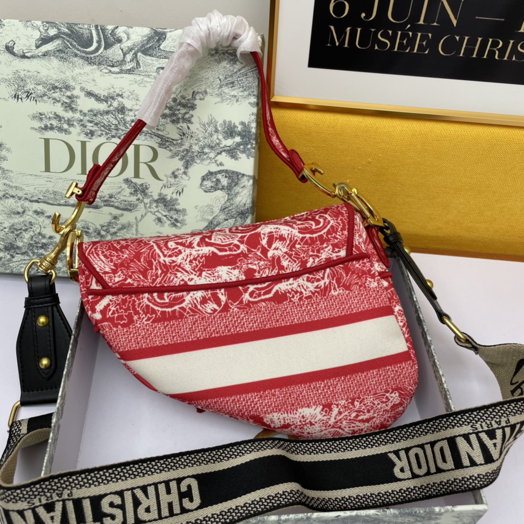 D*ior Top Bag 24*6*18cm