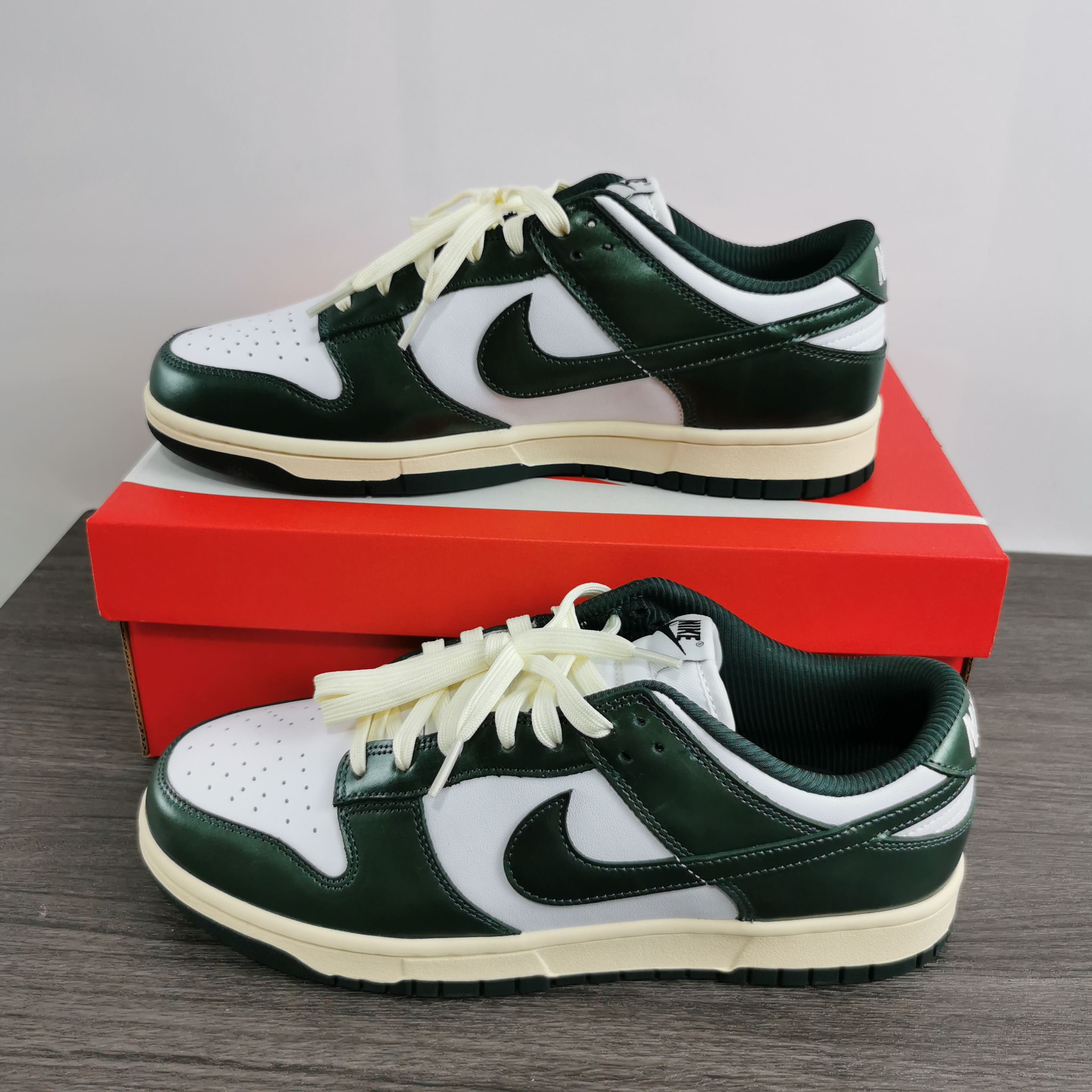from NIKE DUNK LOW Vintage Green DQ8580-100