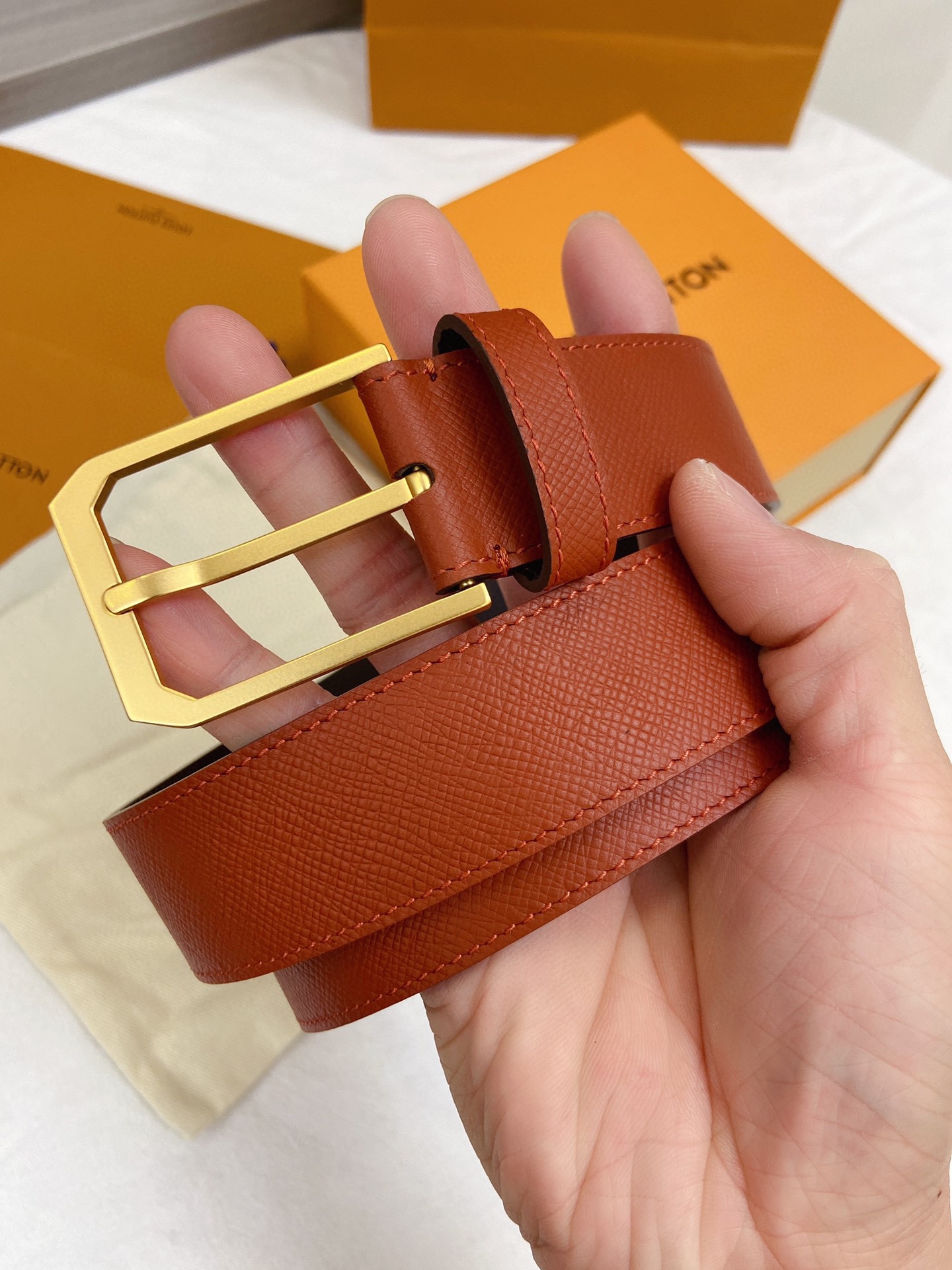 L*ouis V*uitton Belts Top Quality 35MM