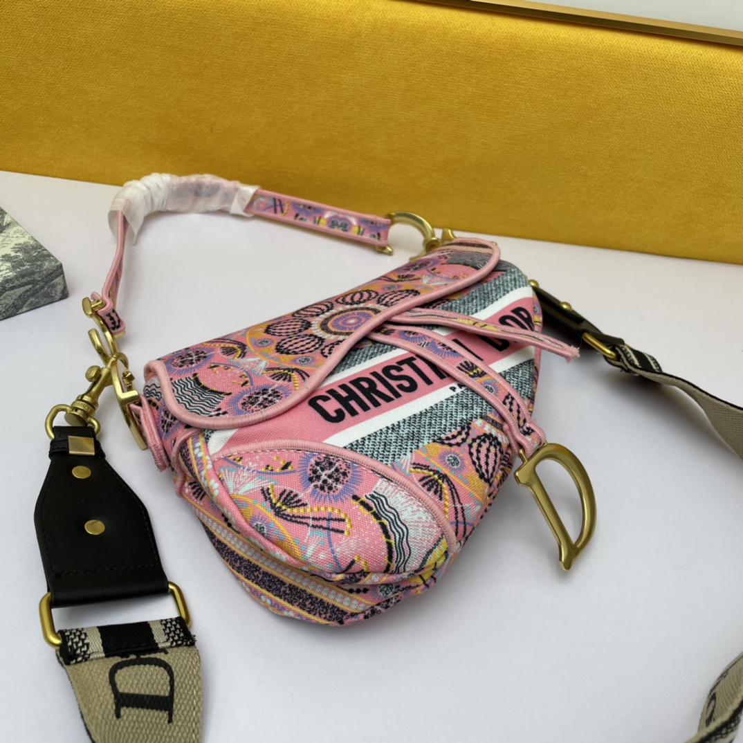 D*ior Top Bag 24*6*18cm