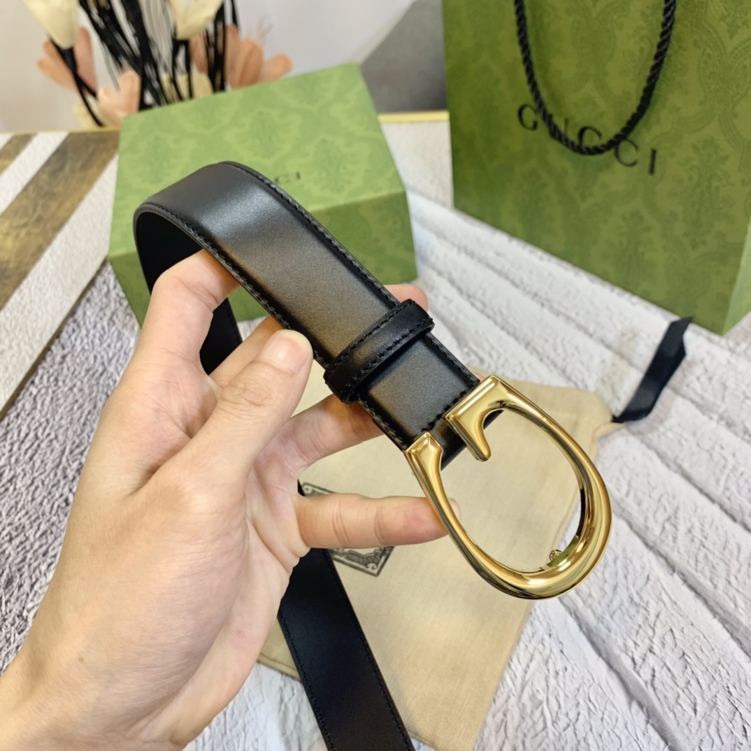 G*ucci Belts Top Version 3.0cm