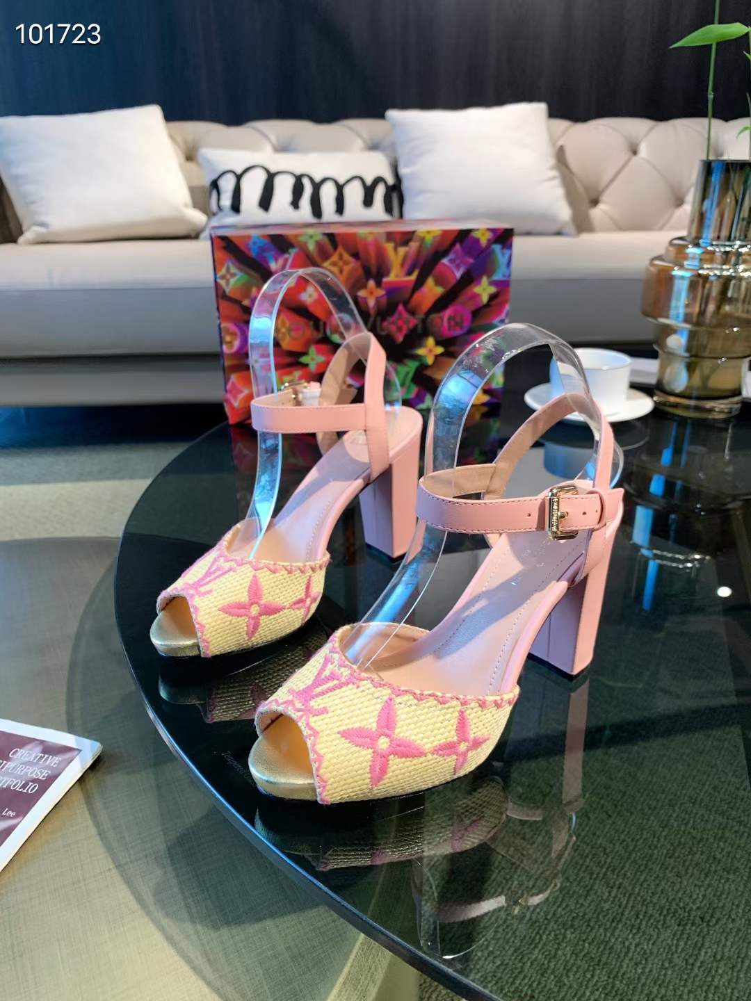 Women L*ouis V*uitton Top Slippers