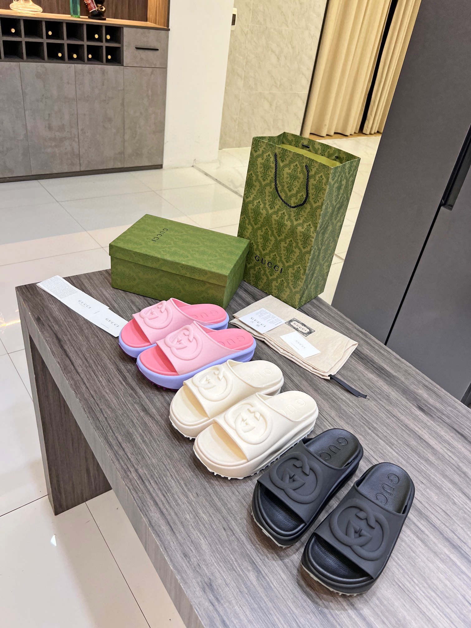 Men Women G*ucci Top Sandals