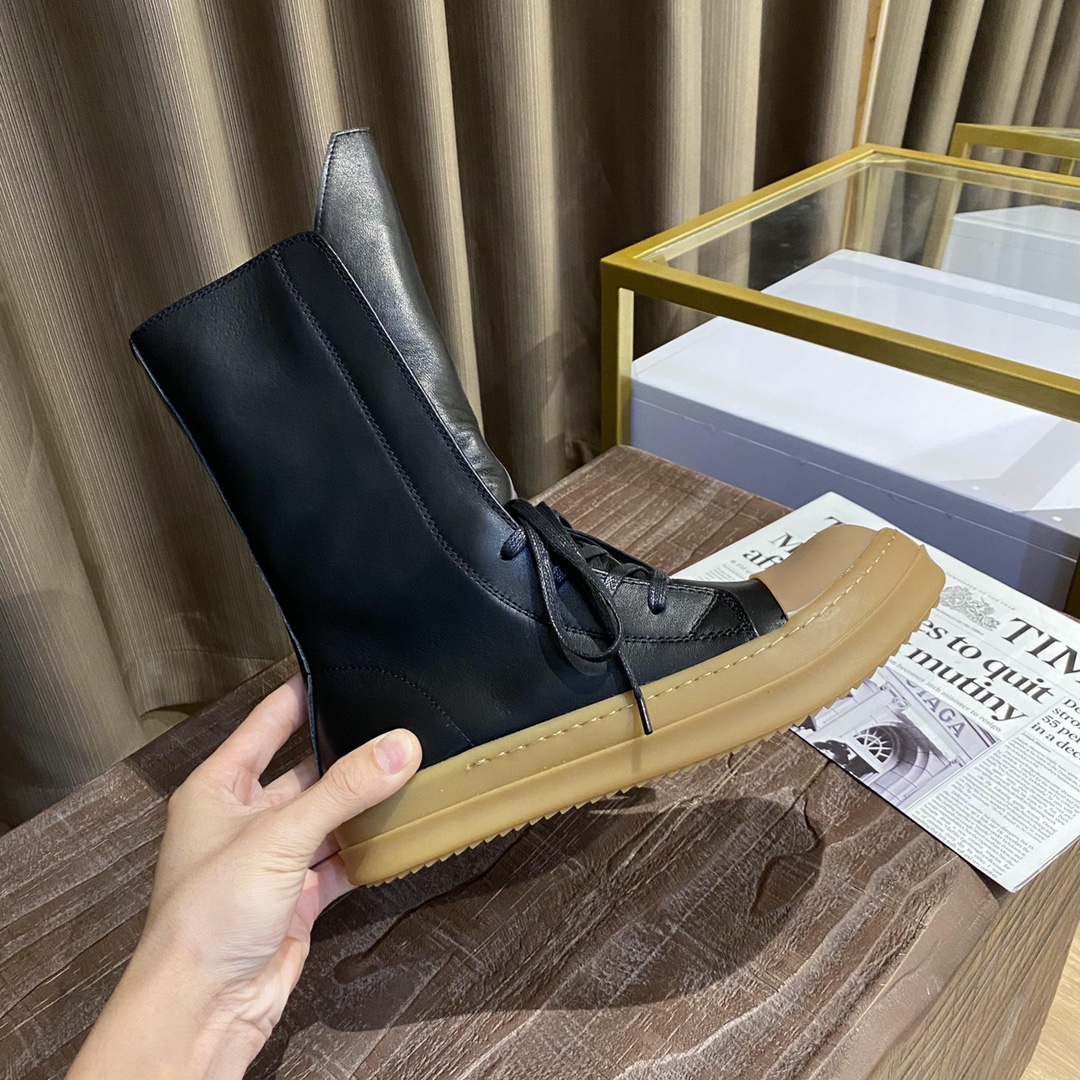 Men Women R*ick O*wens Top Sneaker