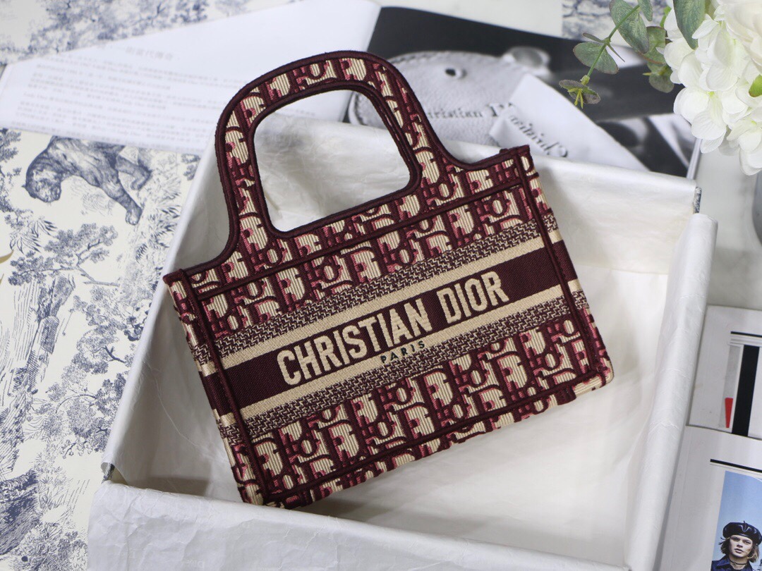 D*ior Top Bag 23*17*7cm