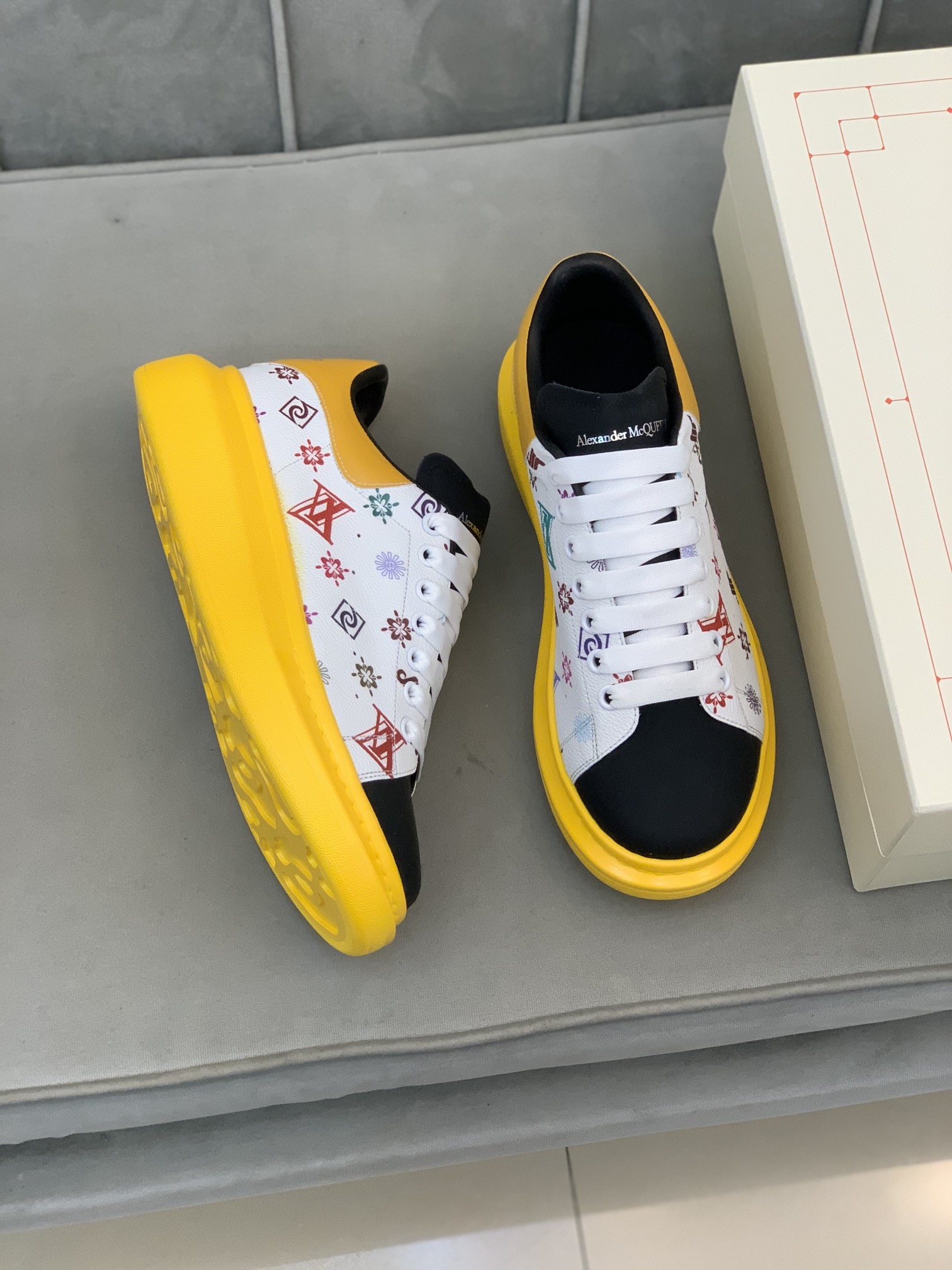 Men Women A*lexander M*cqueen Top Sneaker