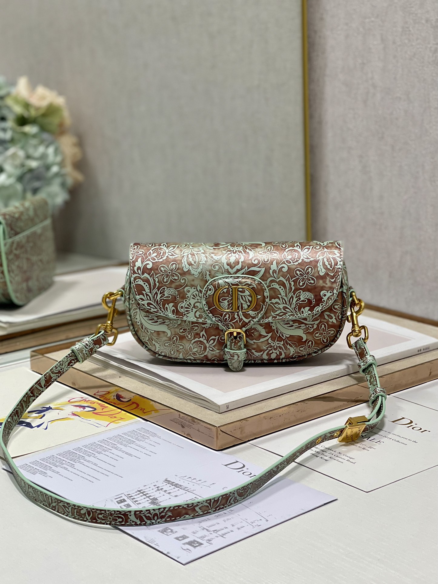 D*ior Bag Top Quality 21*5*12CM