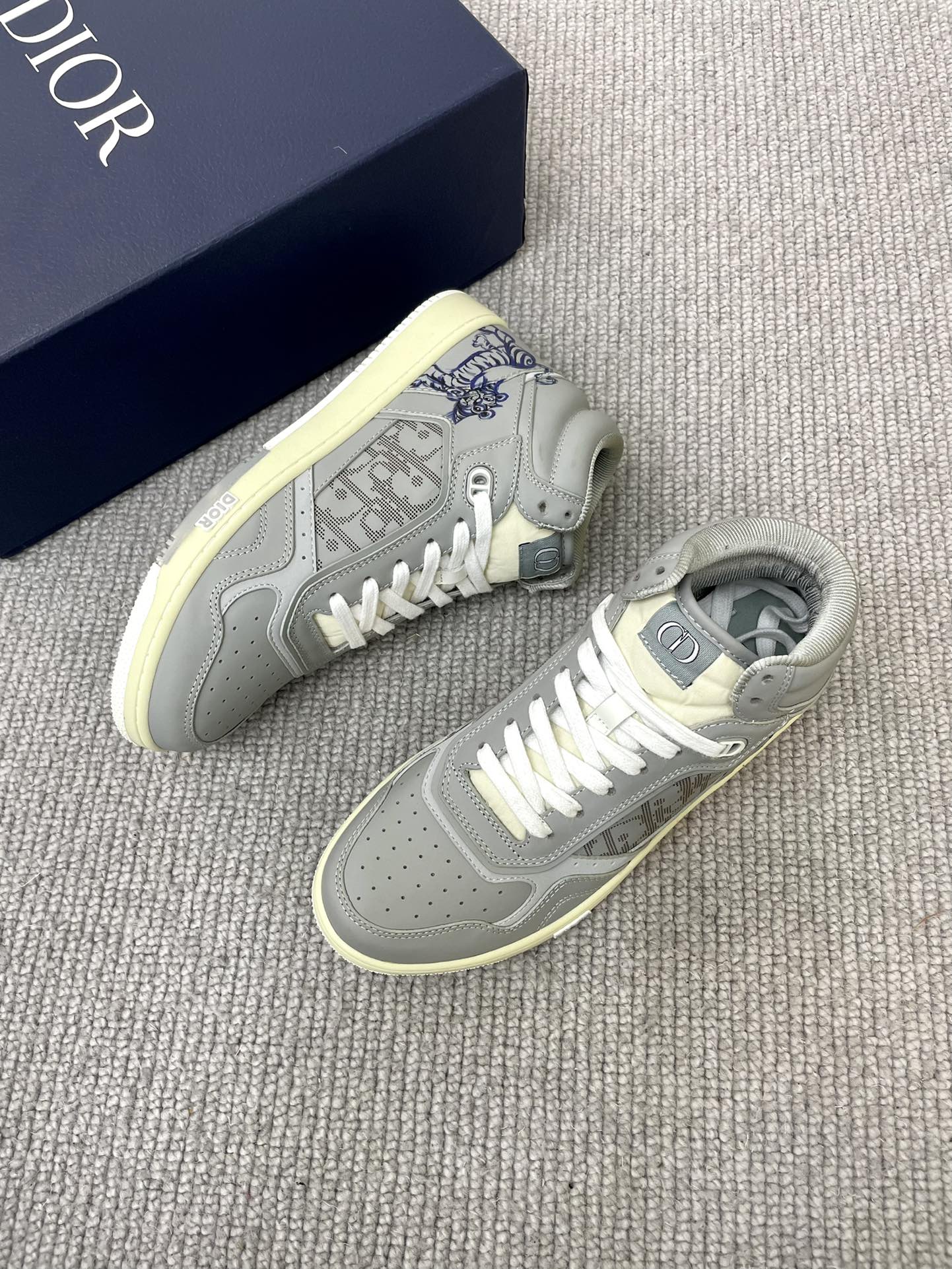 Men D*ior Top Sneakers