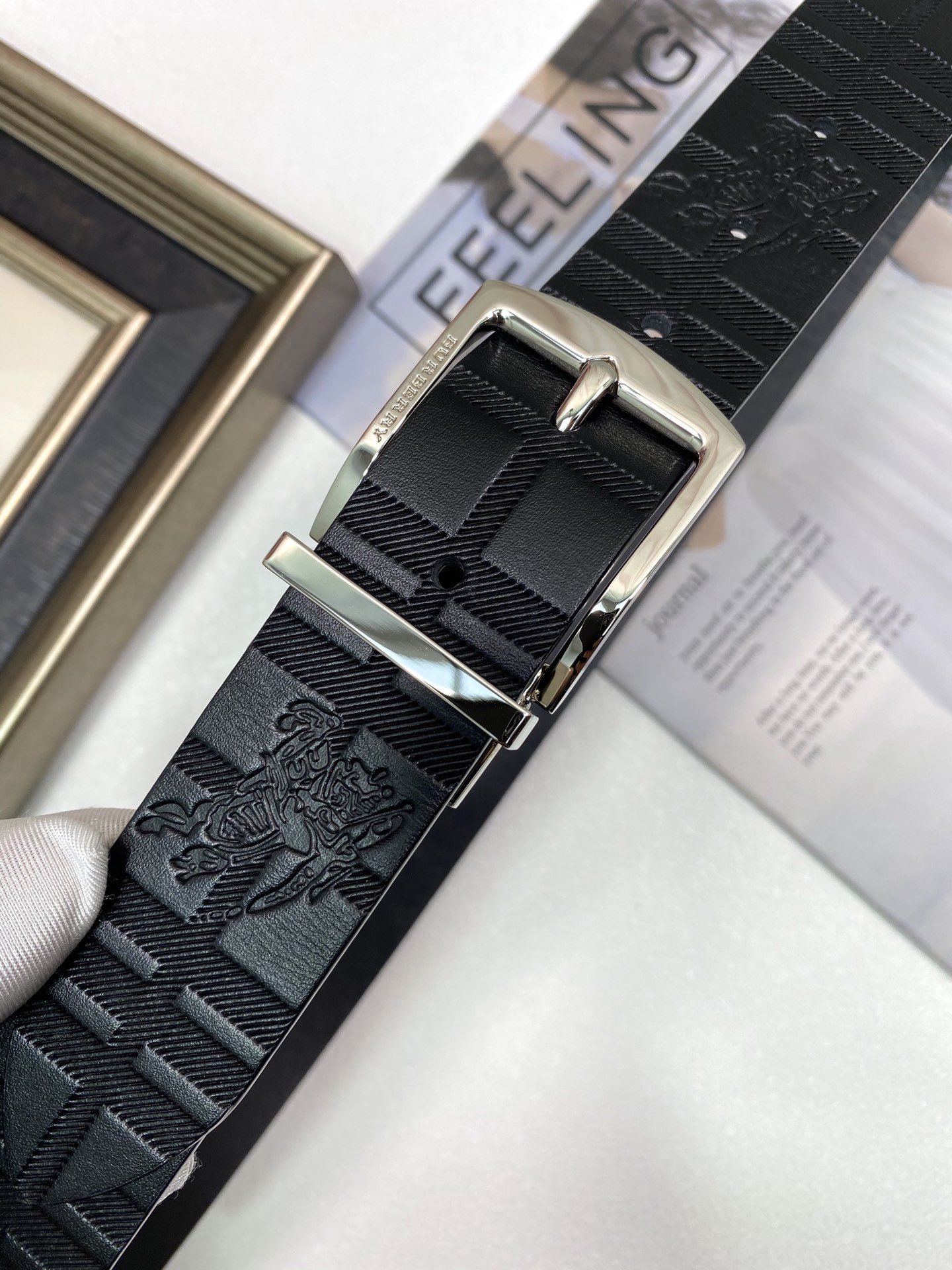 B*urberrry Belts Top Version 35MM