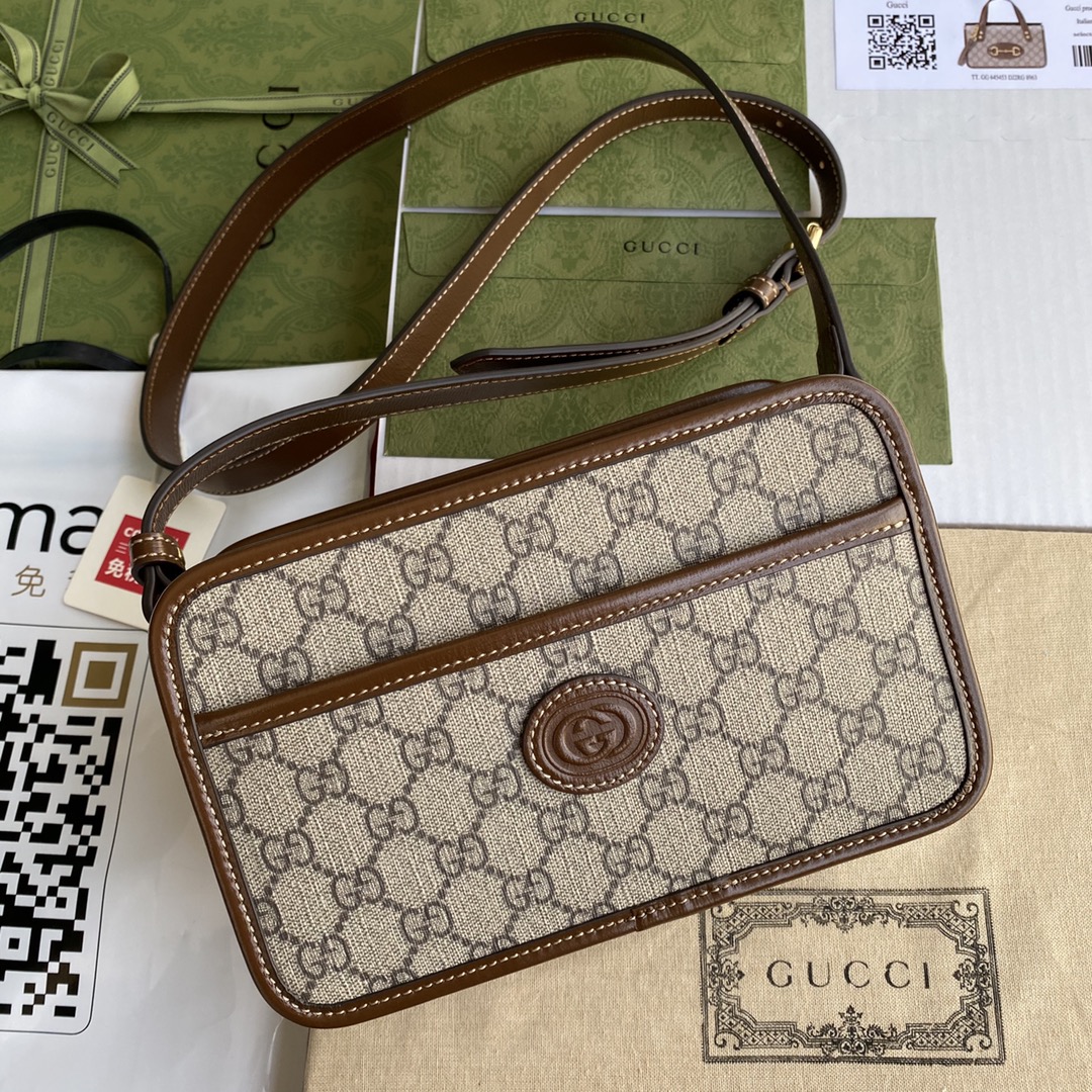 G*ucci Bag Top Quality 22.5*14*7CM