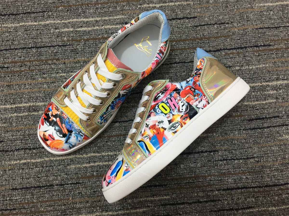 Men C*hristian L*ouboutin Low Top Sneakers