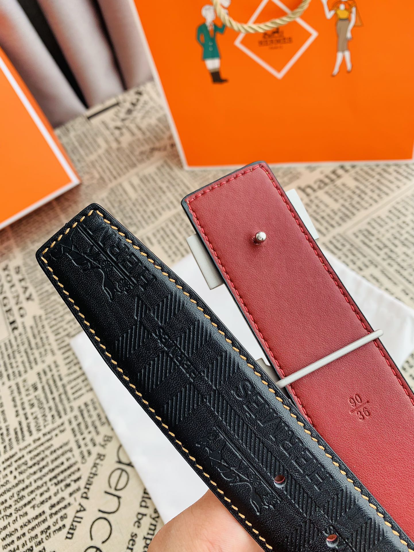 H*ermes Belts Top Quality 38MM