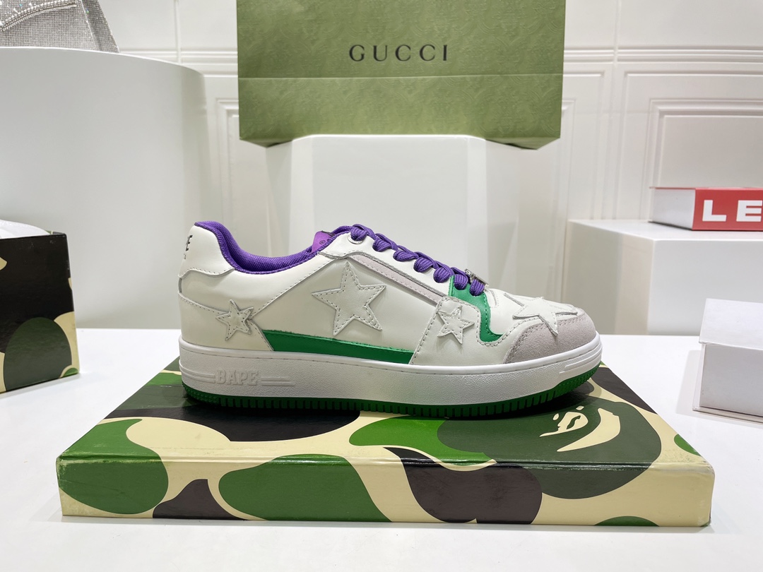 Men Women B*ape Top Sneaker