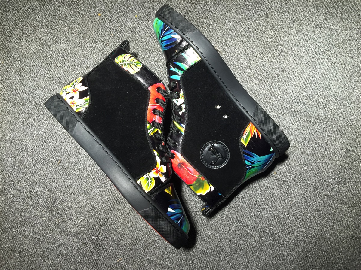 C*ristian L*uboutin Suede Leather Sneaker