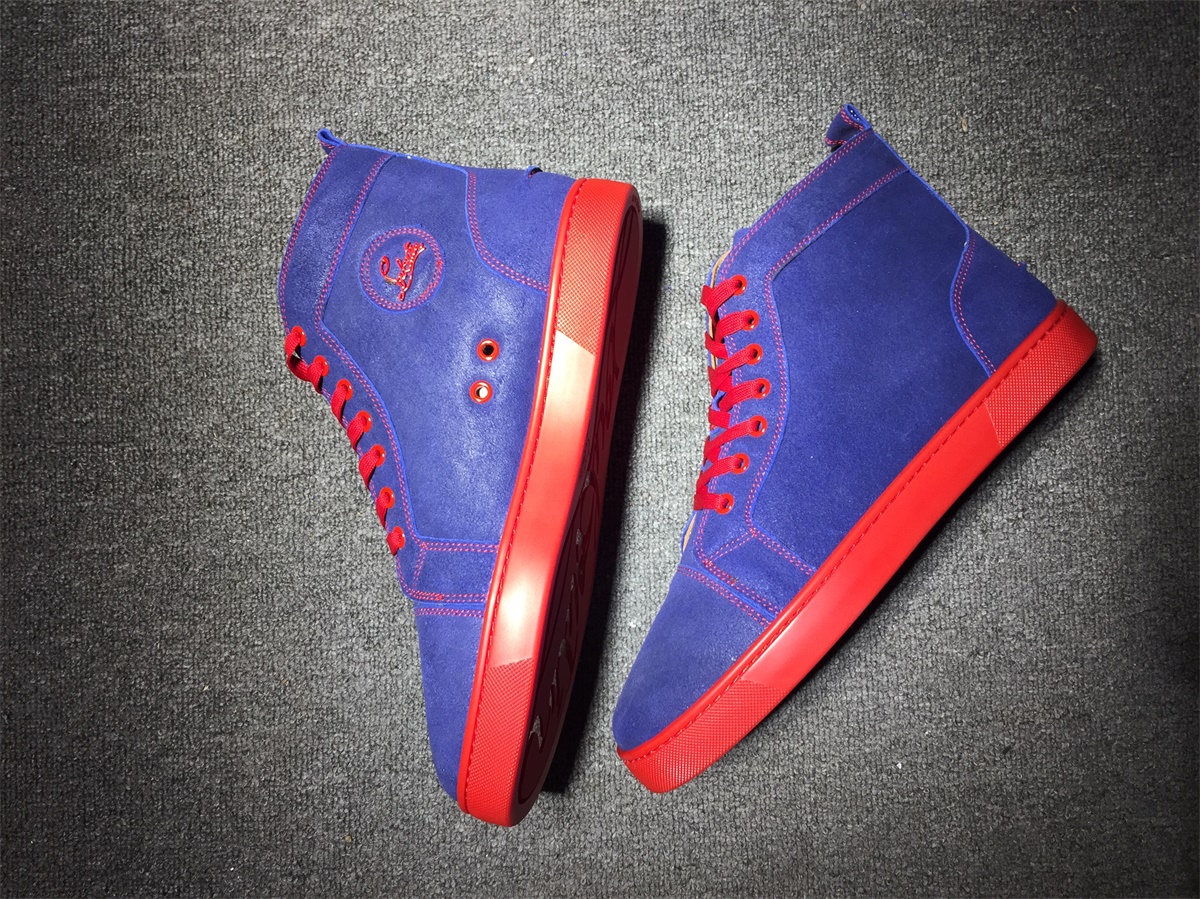 C*ristian L*uboutin Suede Leather Sneaker