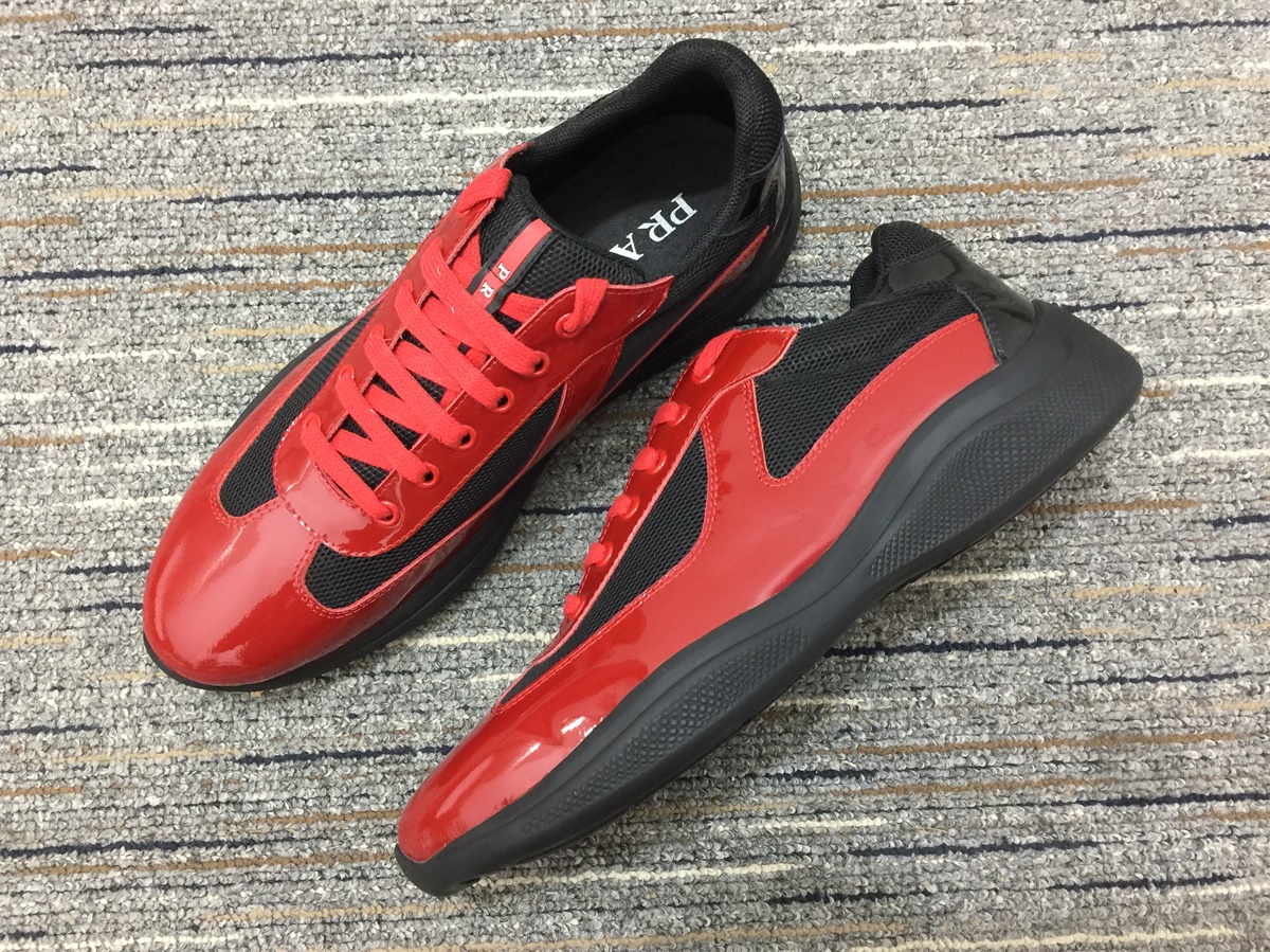 Mens P*rada Top Sneakers