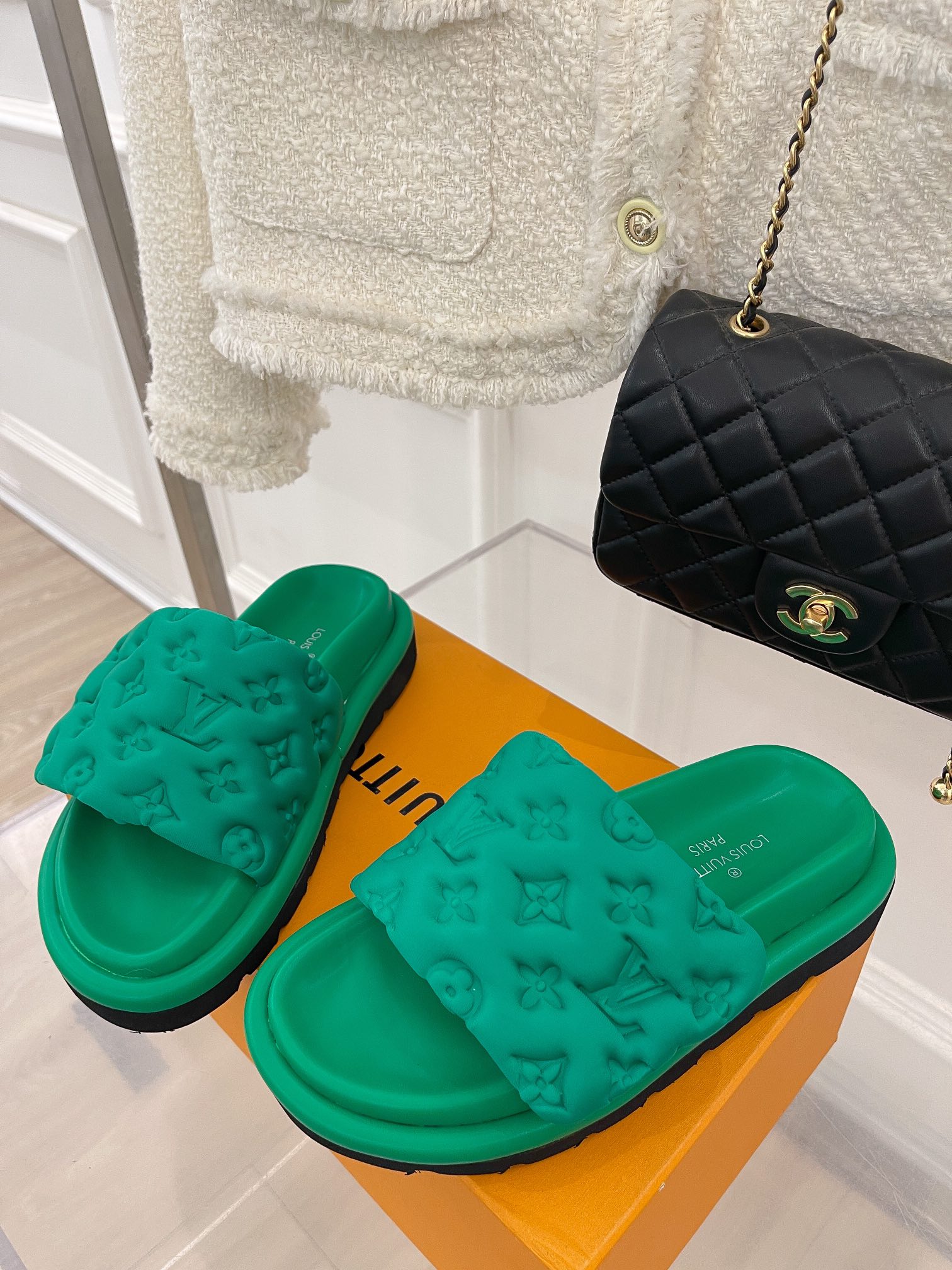 Men Women L*ouis V*uitton Top Sandals