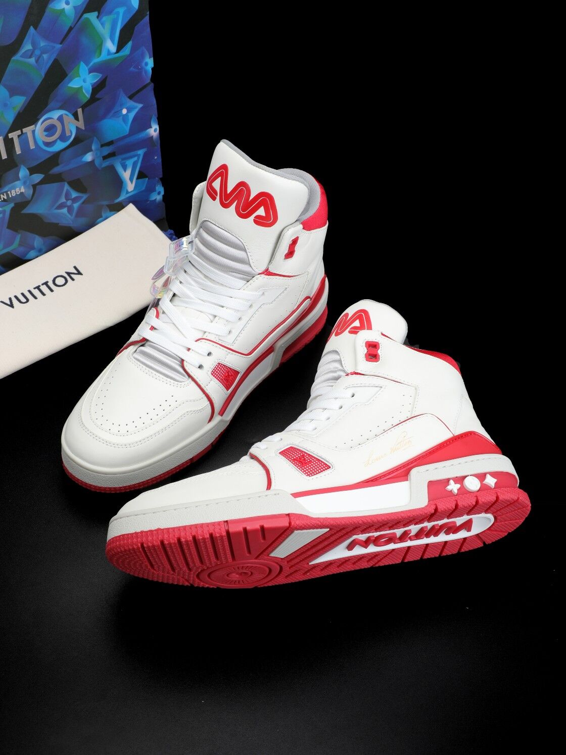 Men L*ouis V*uitton Top Sneakers