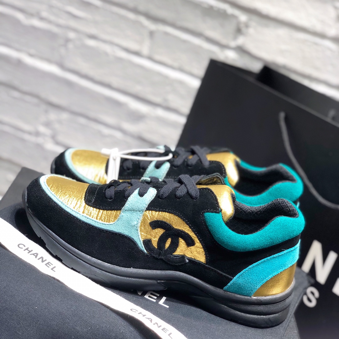 Men Women C*hanel Top Sneaker