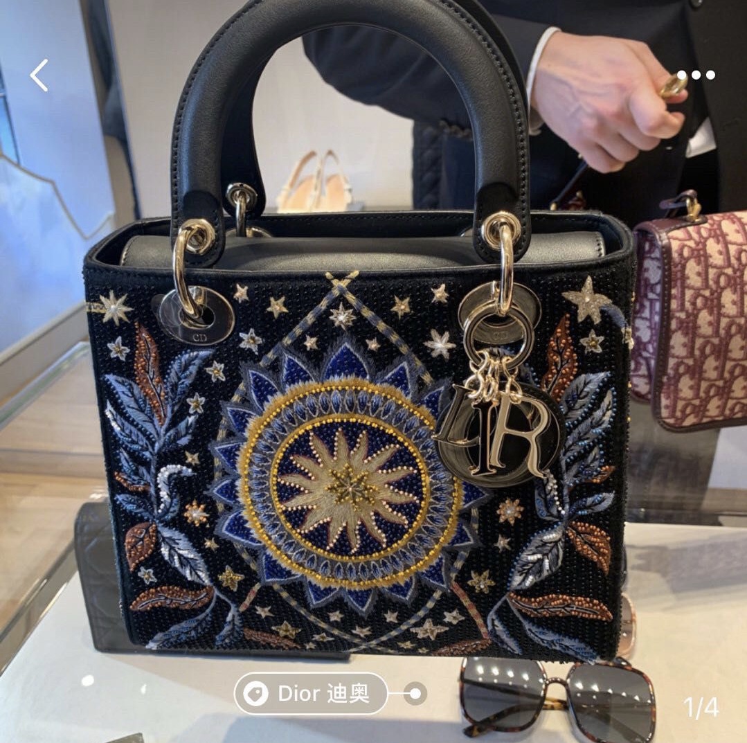 D*ior Top Bag 24*20*11cm