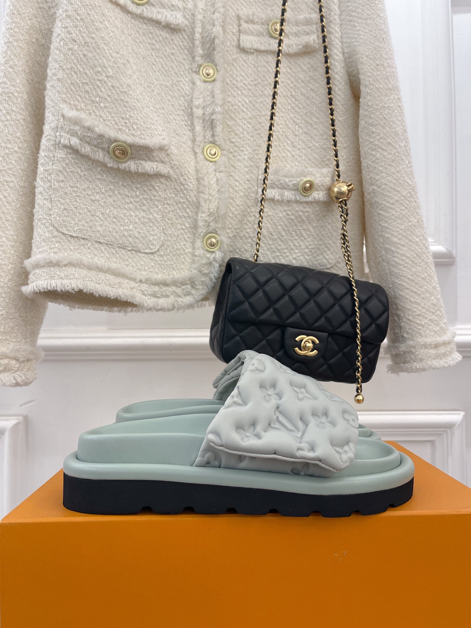 Men Women L*ouis V*uitton Top Sandals