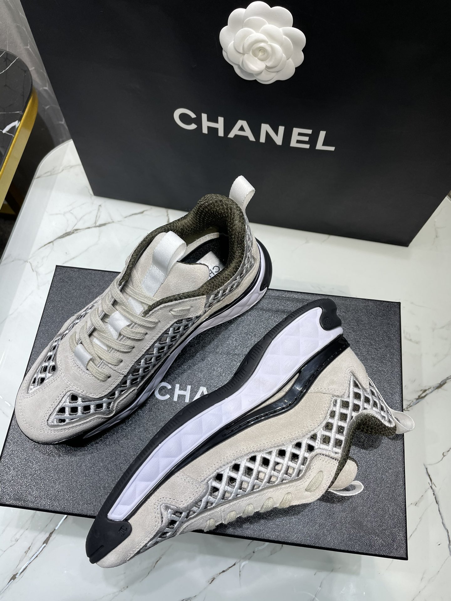 Women C*anel Sneaker Top Version