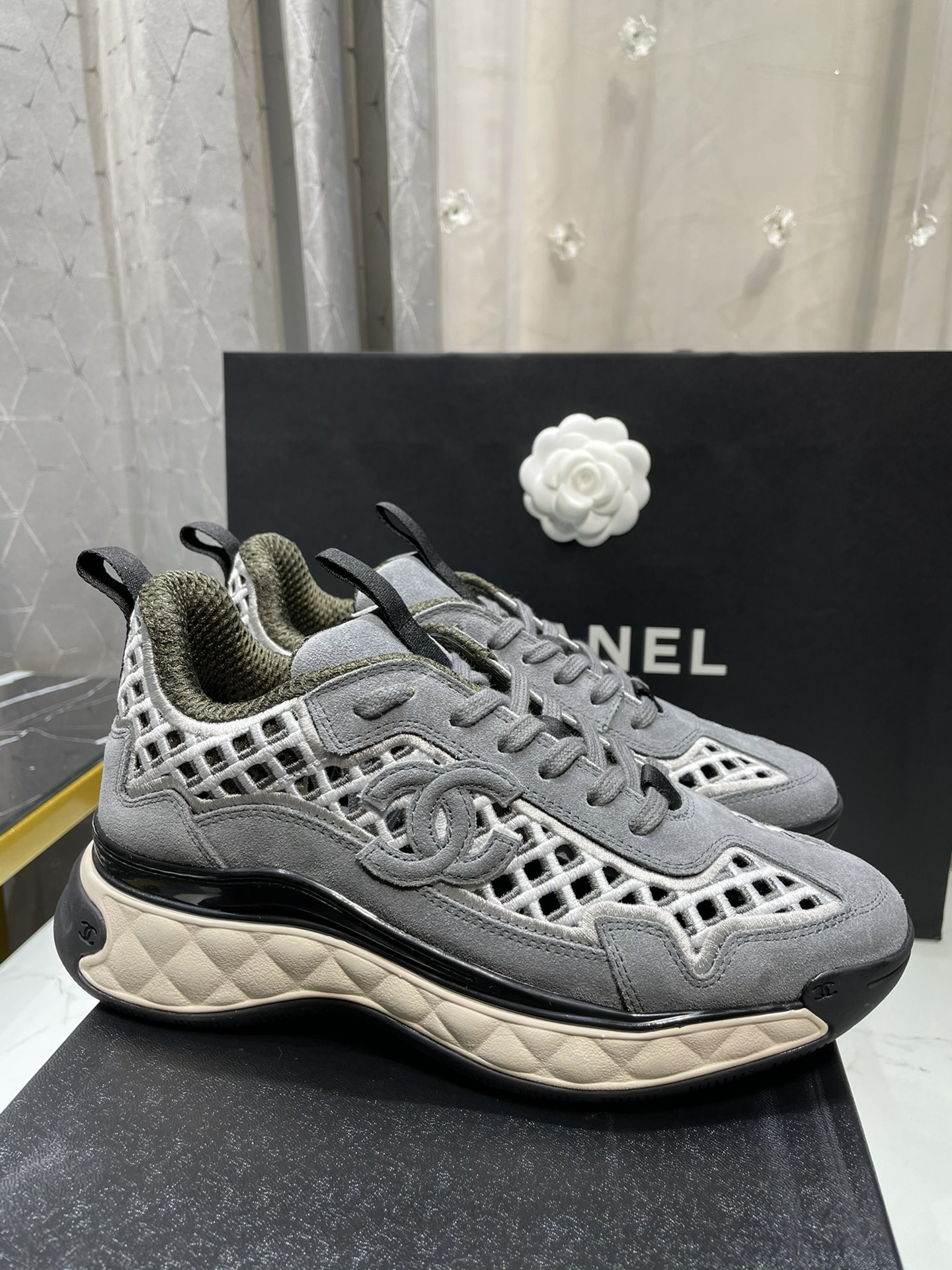 Women C*anel Sneaker Top Version