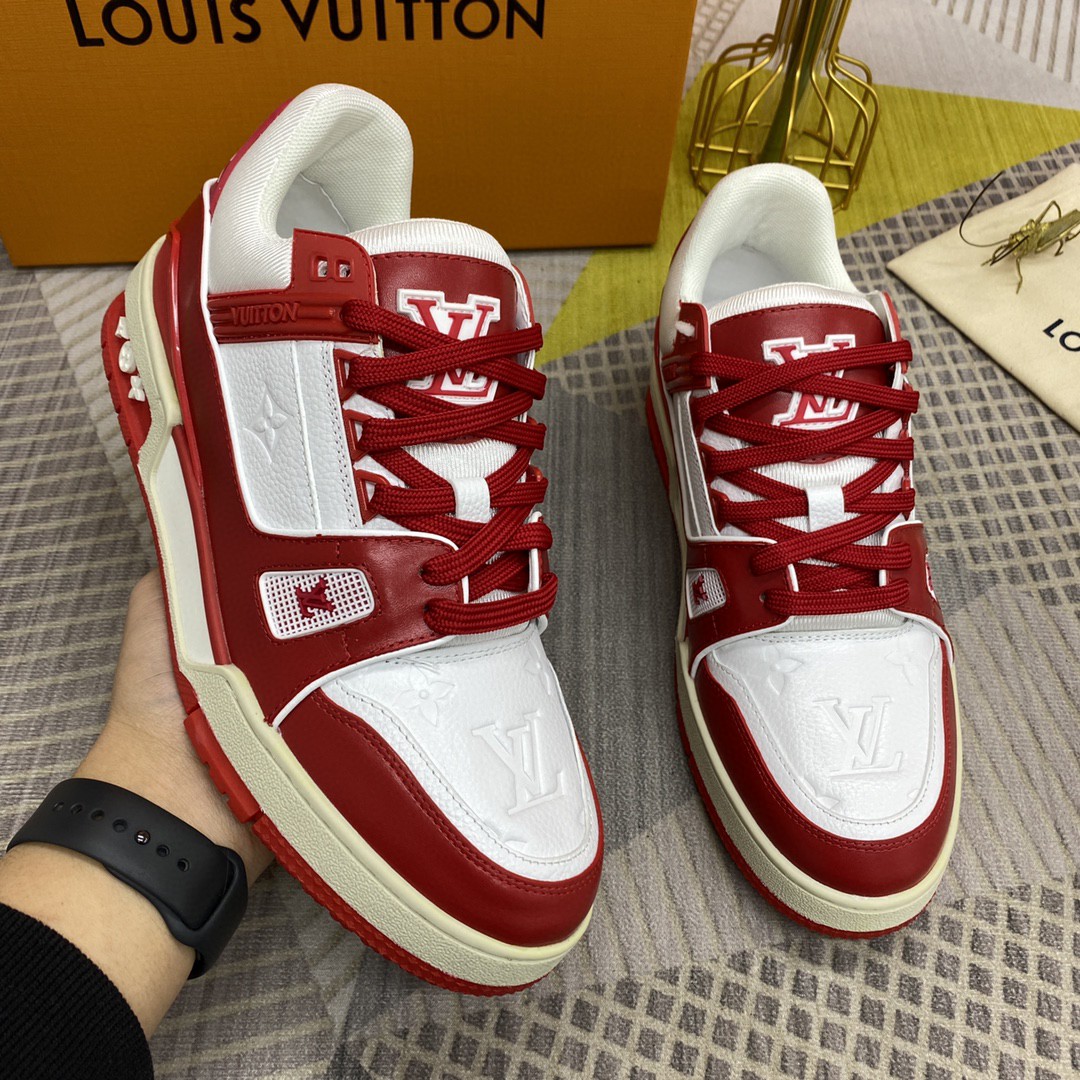 Men L*ouis V*uitton Top Sneakers