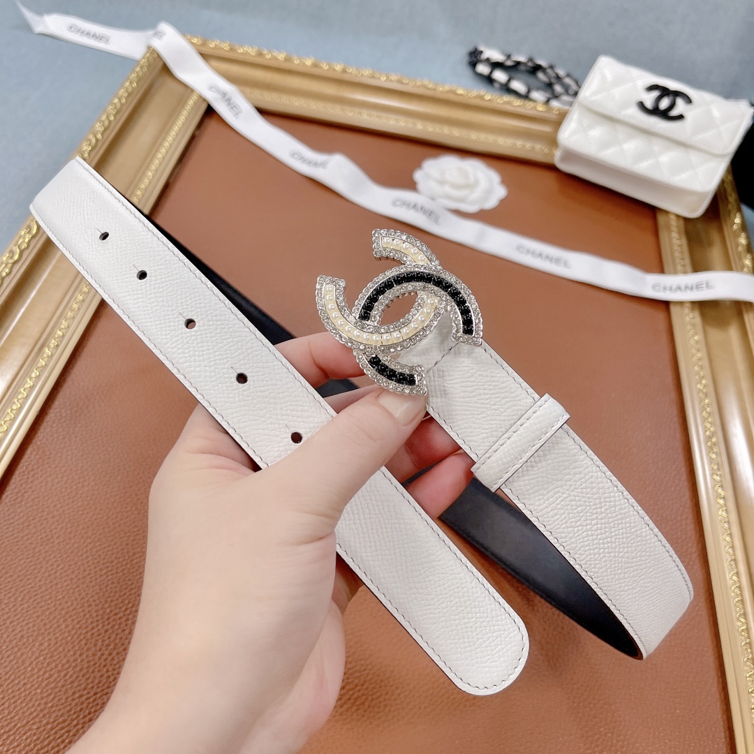 C*hanel Belts Top Quality 3.0cm