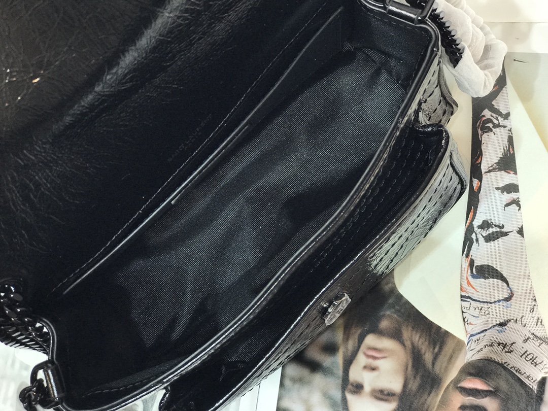 Y*SL Top Bag 22*16.5*7.5cm