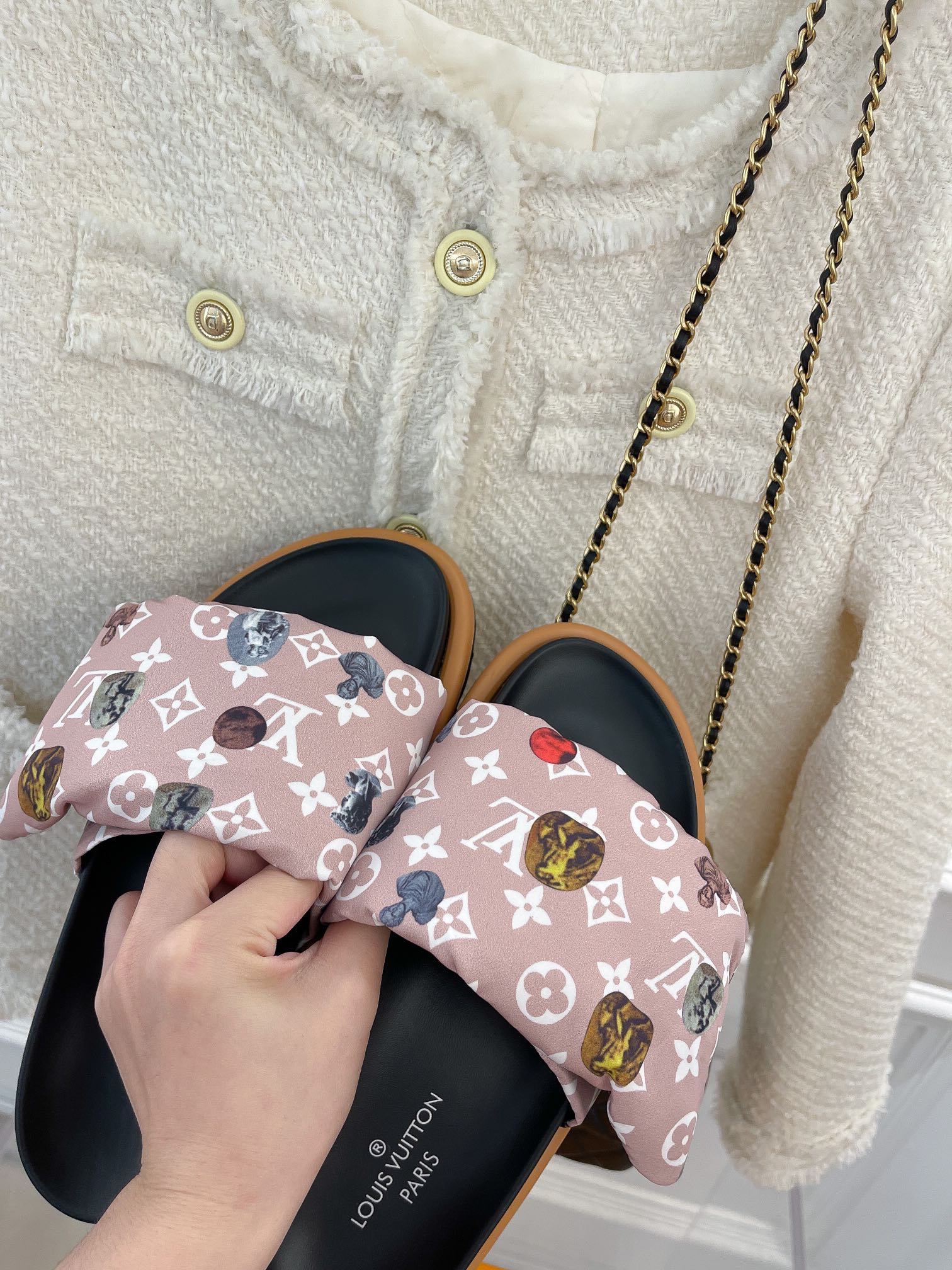 Men Women L*ouis V*uitton Top Sandals