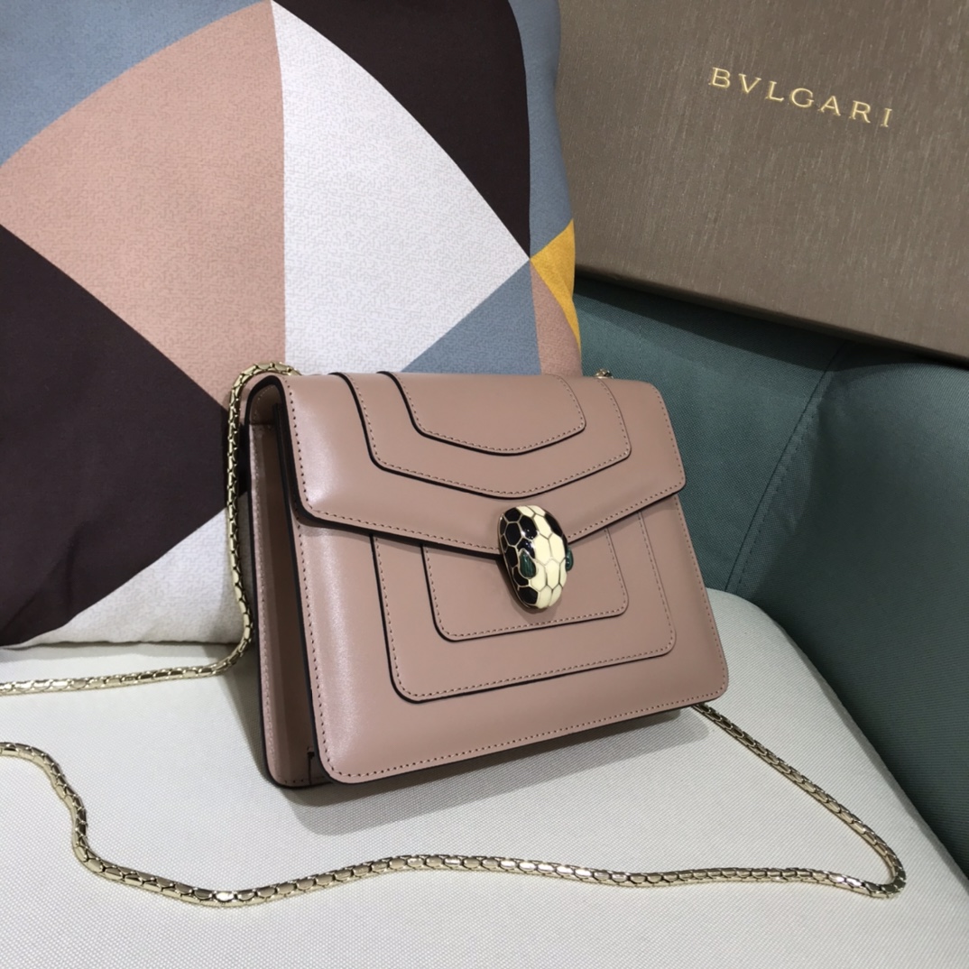 B*vlgari Top Bag 20*14*4.5cm