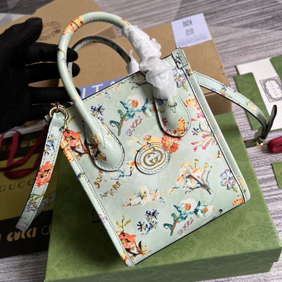 G*ucci Bag Top Quality 16*20*7CM