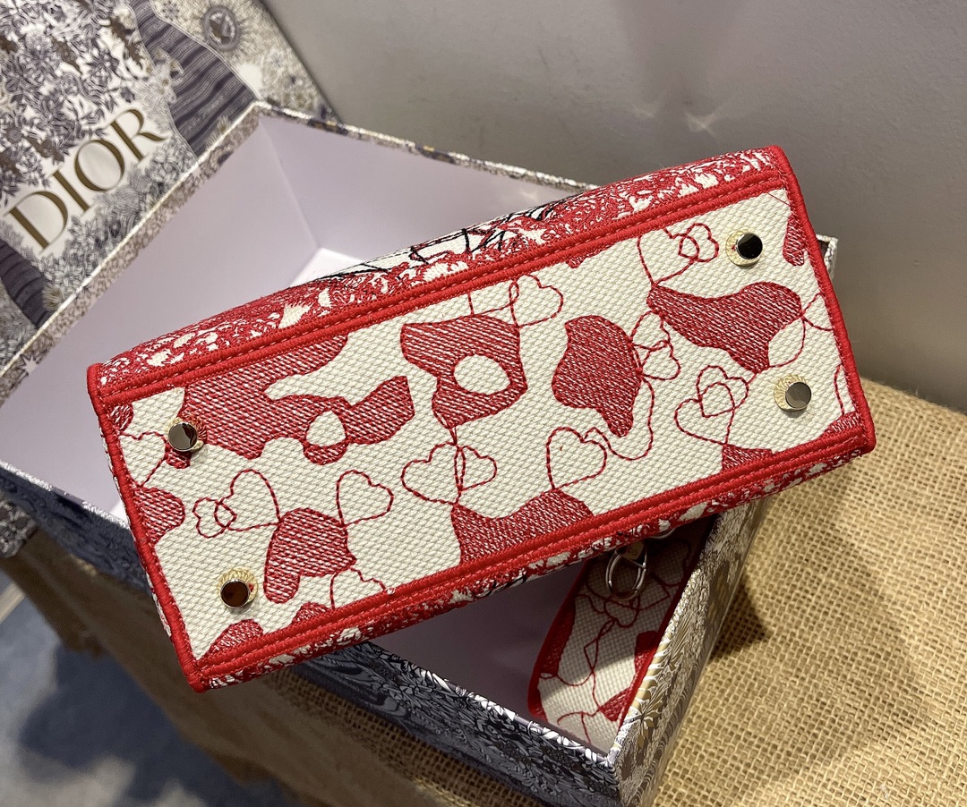 D*ior Top Bag 24*20*11cm