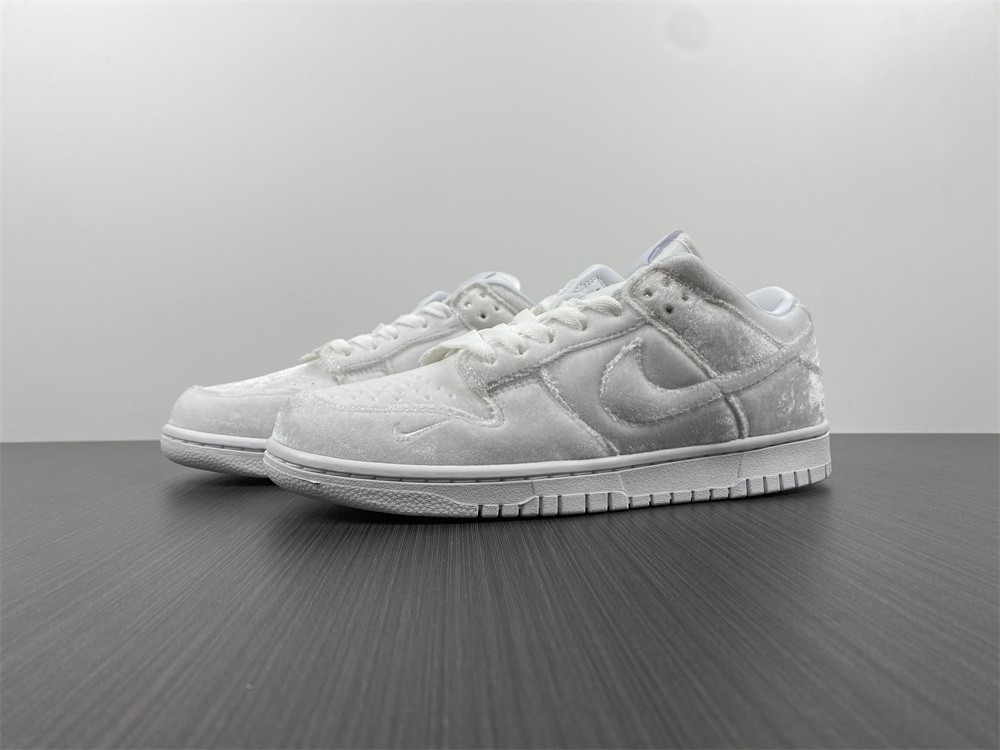 from Dover Street Market x Nike Dunk Low “Triple White” DH2686-100
