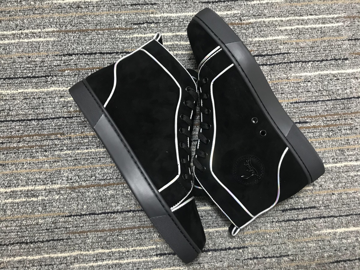 C*ristian L*uboutin Suede Leather Sneaker