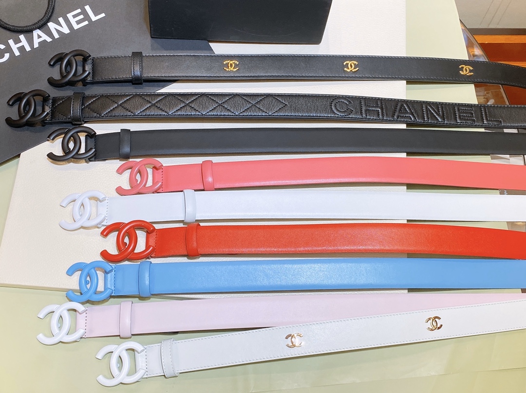 C*hanel Belts Top Quality 30MM