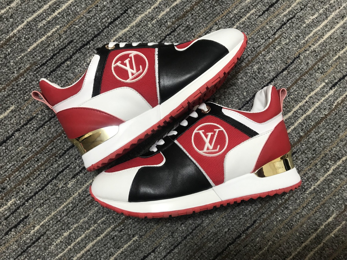 Men Women L*ouis V*uitton Run Away Top Sneaker