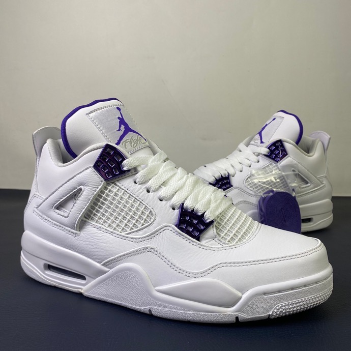 Air Jordan 4 Retro Metallic Purple GS CT8527-115