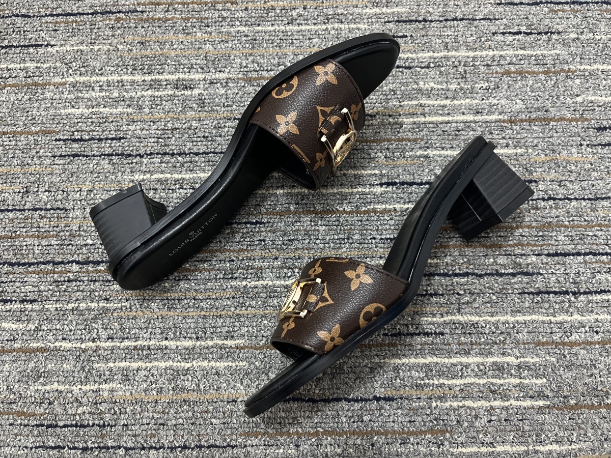 Women L*ouis V*uitton Top Slippers