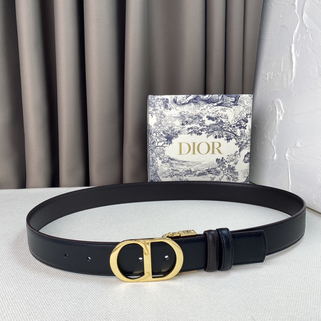 D*ior Belts Top Quality 35MM