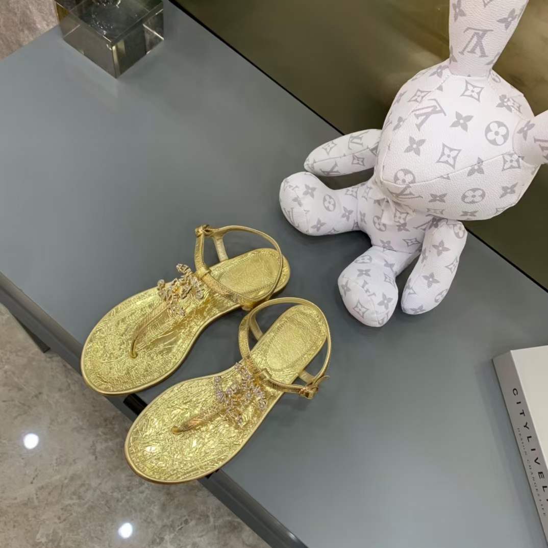 Women C*hanel Top Sandals