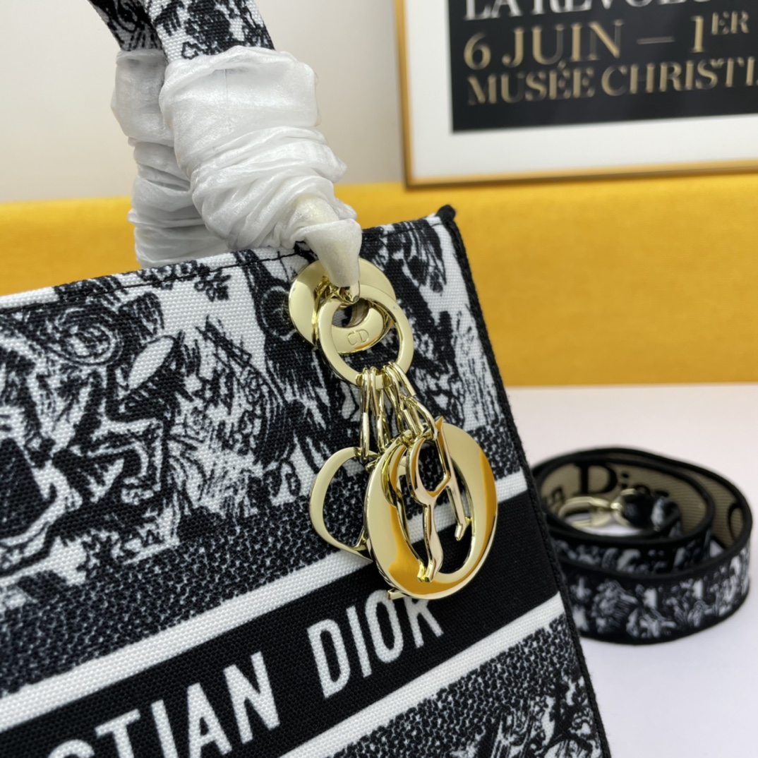 D*ior Top Bag 24*20*11cm