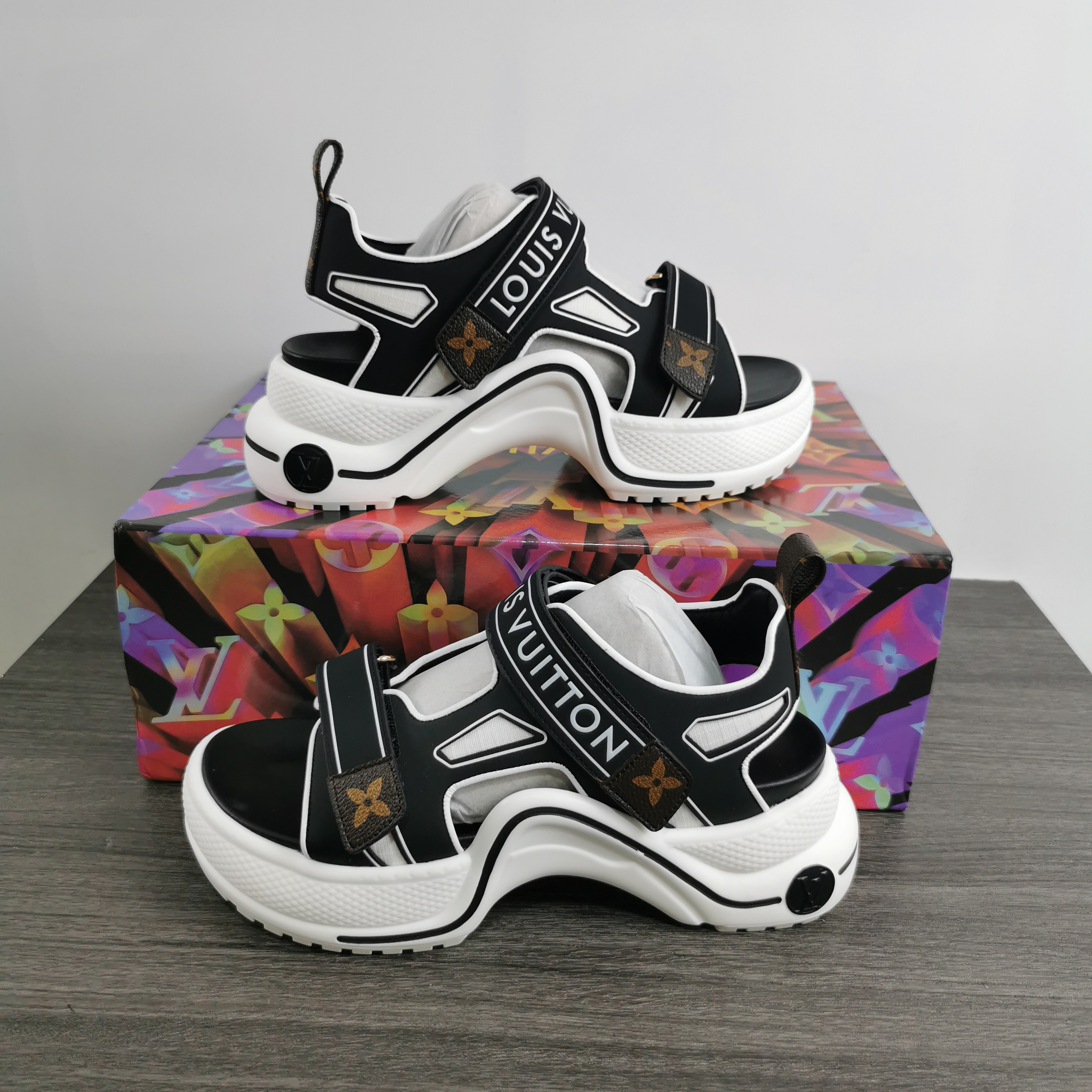 Women L*ouis V*uitton Top Slippers